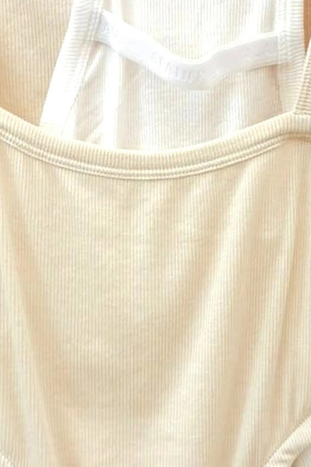 Alainpaul ribbed layered-effect tank top