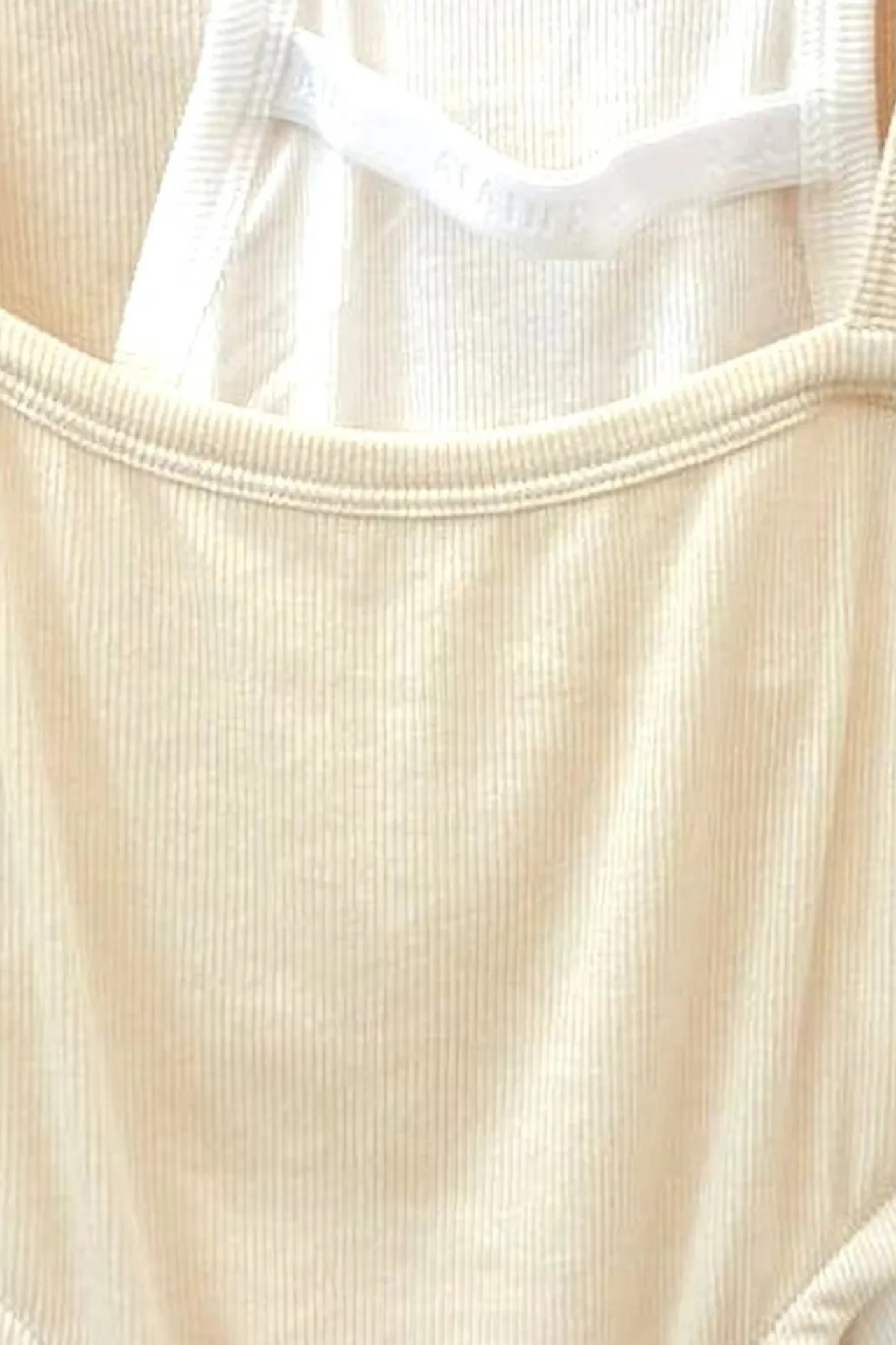 Alainpaul ribbed layered-effect tank top