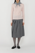 Slim Round Neck Long Sleeve T-Shirt TMO25AWLT02PNK