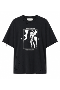Matières Fécales Hannah Tee Sclera Collection Black