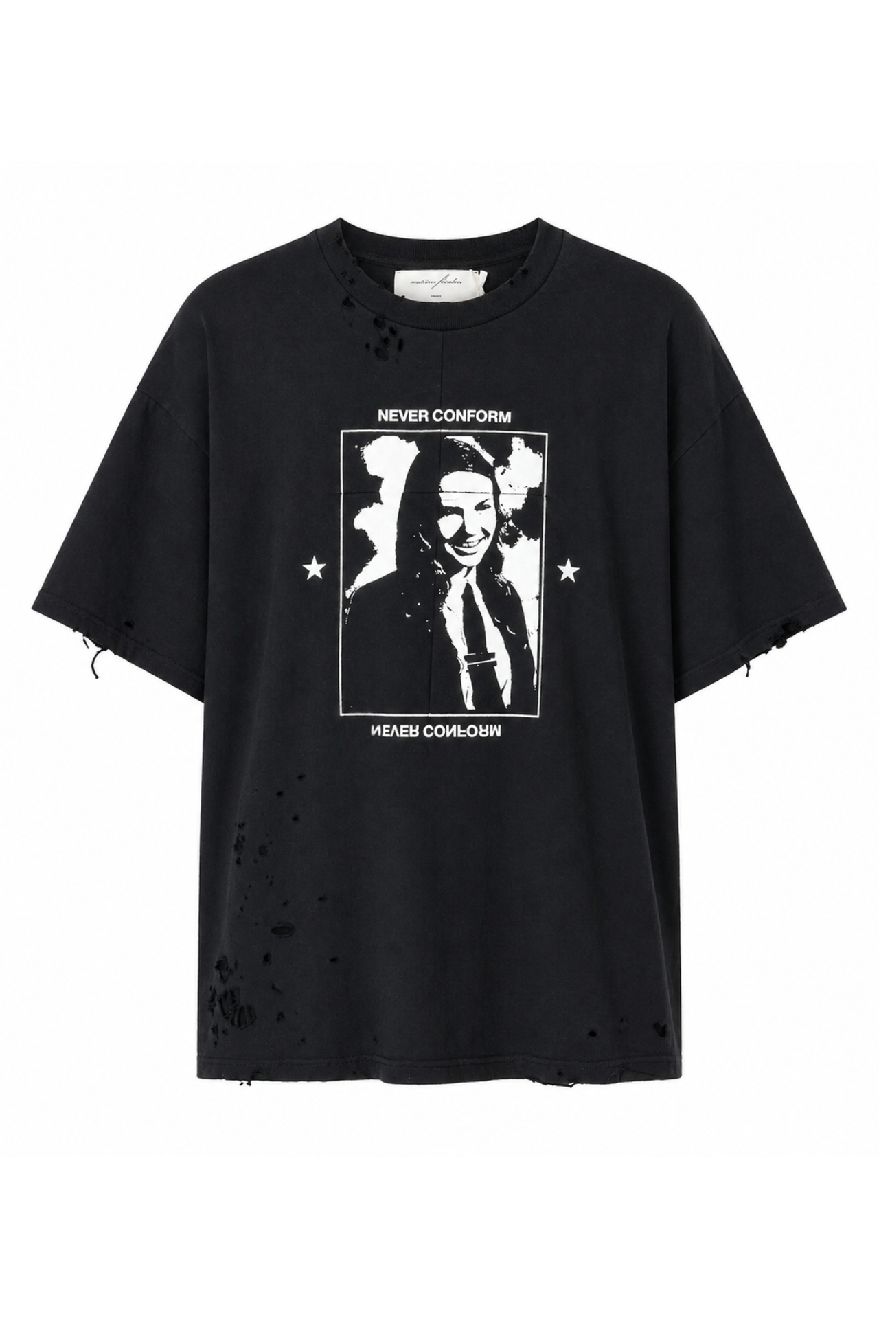 Matières Fécales Hannah Tee Sclera Collection Black
