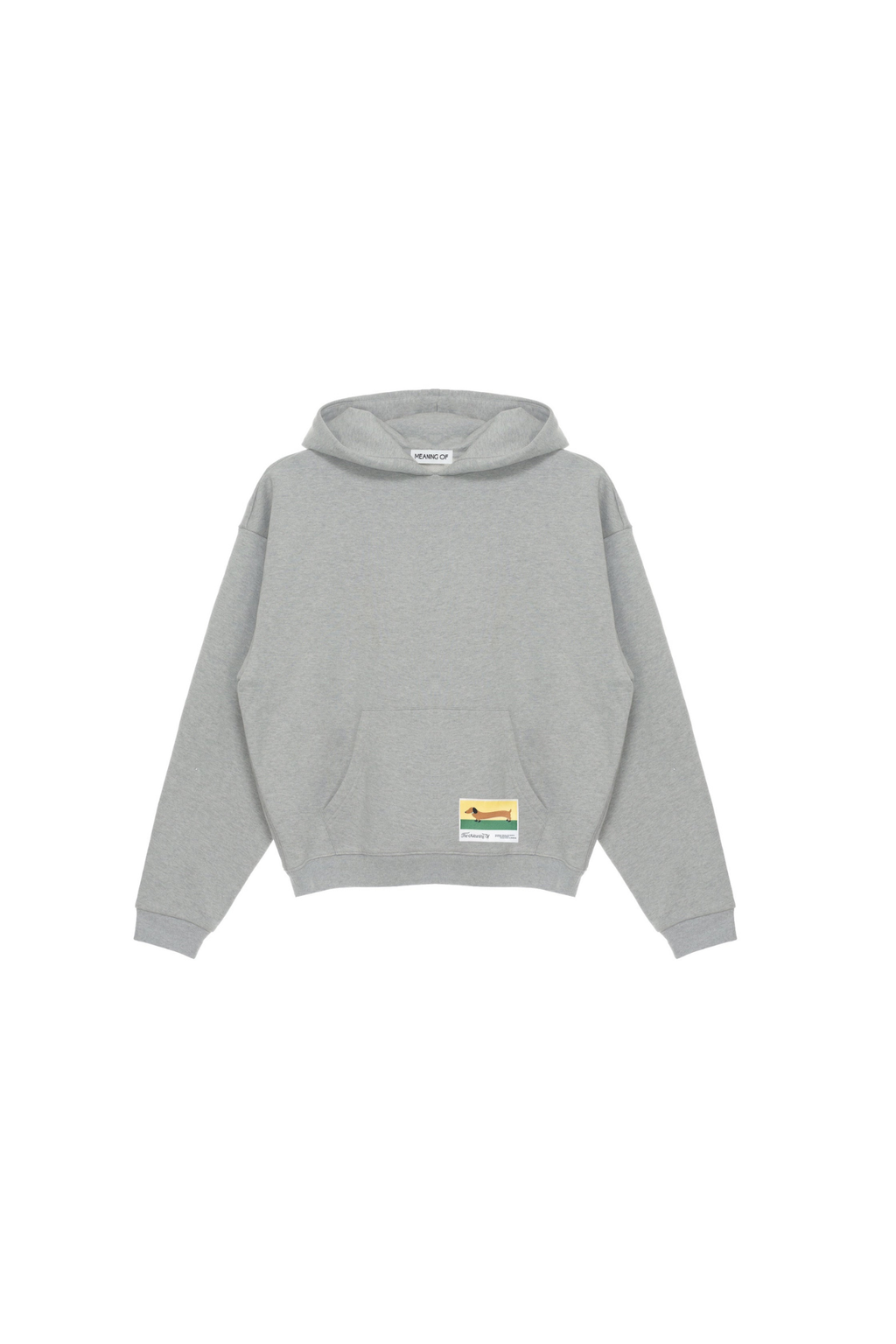 Minimalist Hooded Sweatshirt TMO25AWSW02GRY