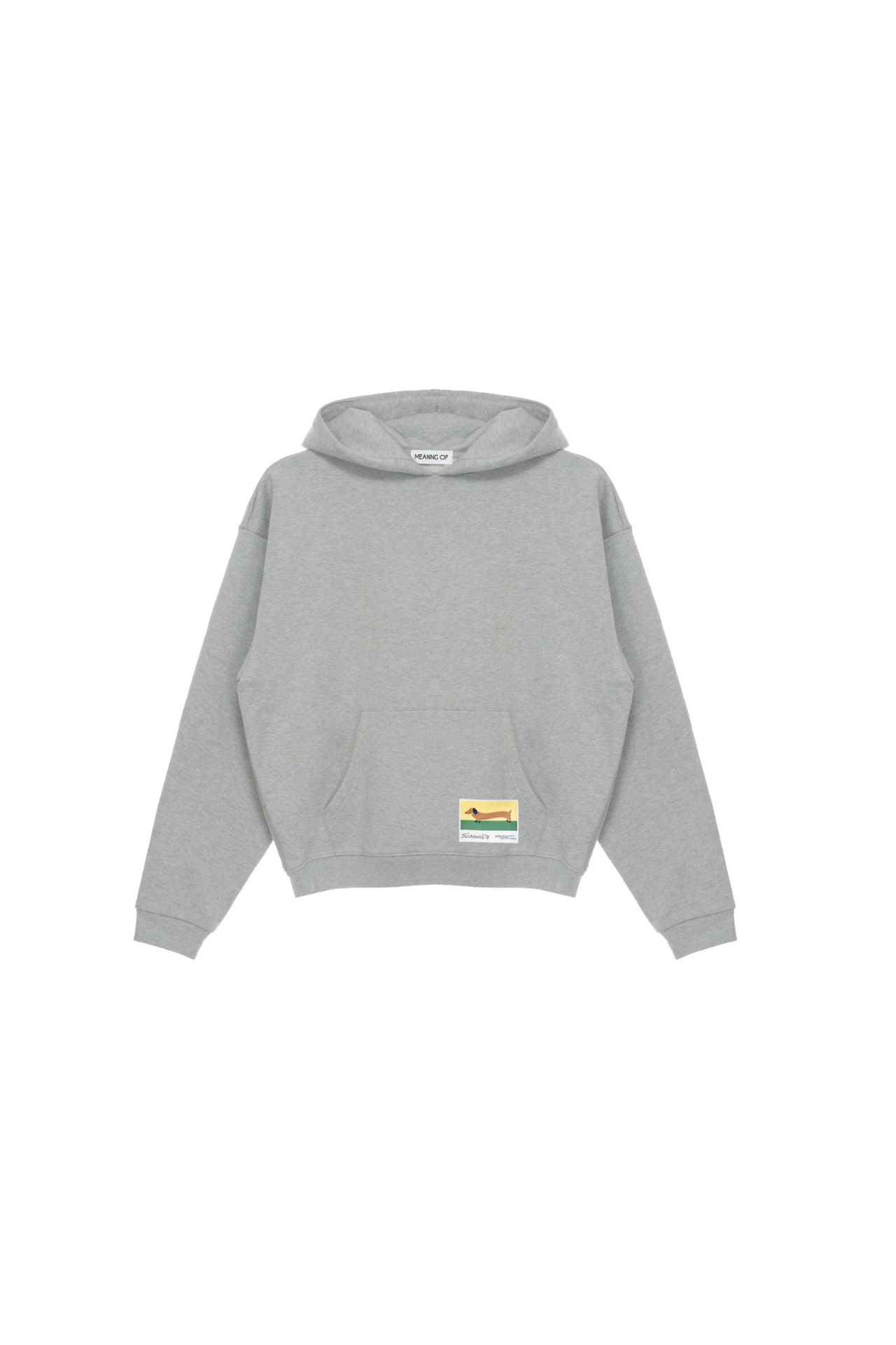 Minimalist Hooded Sweatshirt TMO25AWSW02GRY