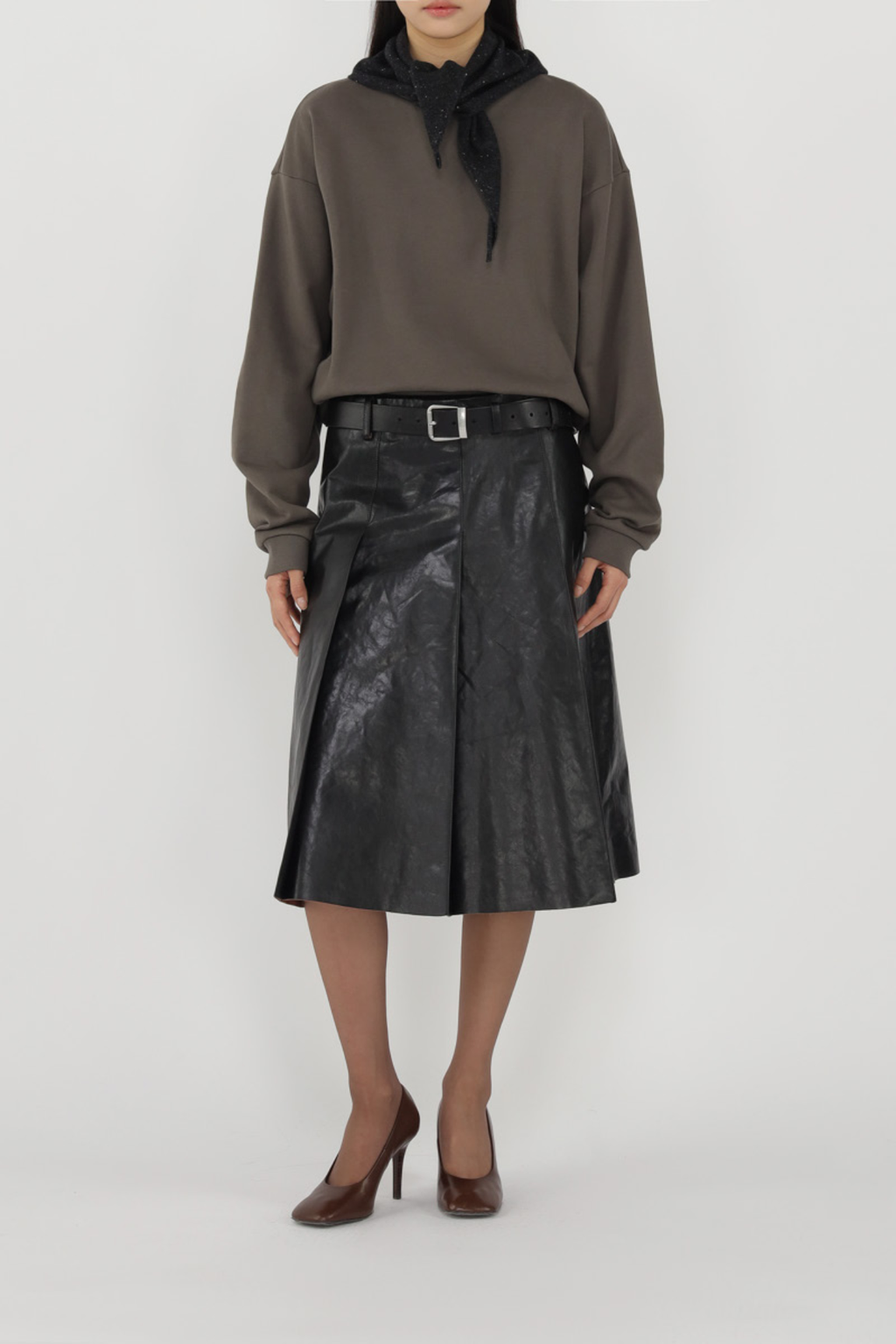 Minimalist Oversized Sweatshirt TMO25AWSW01DGY