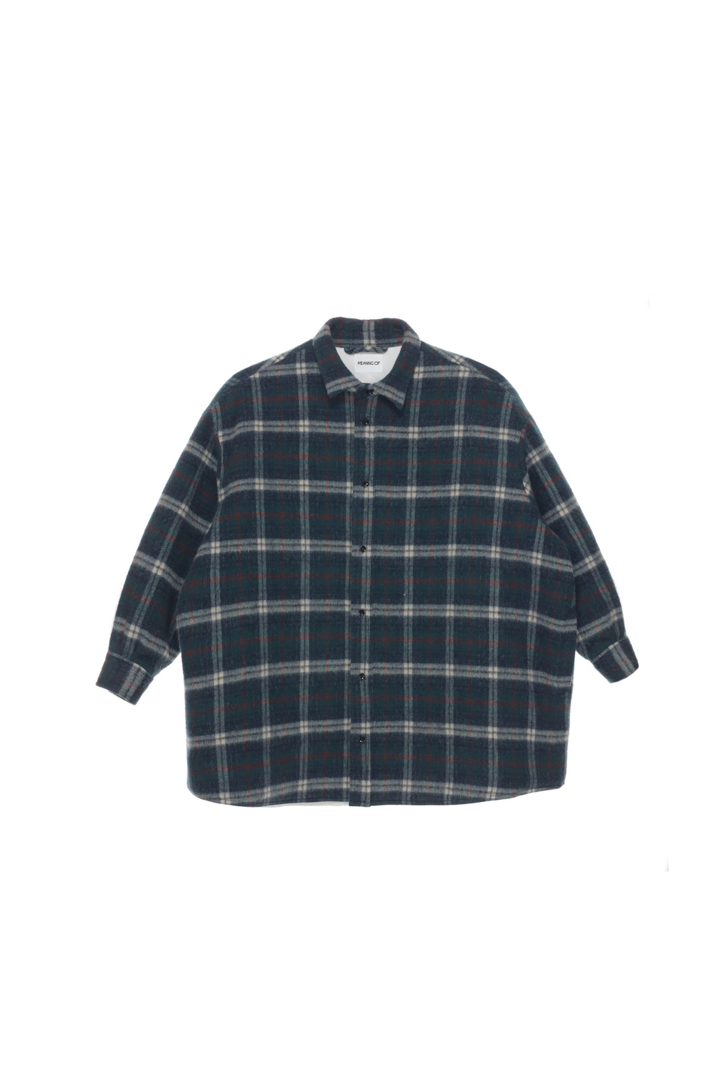 Checkered Loose Coat TMO25AWCO01GCH