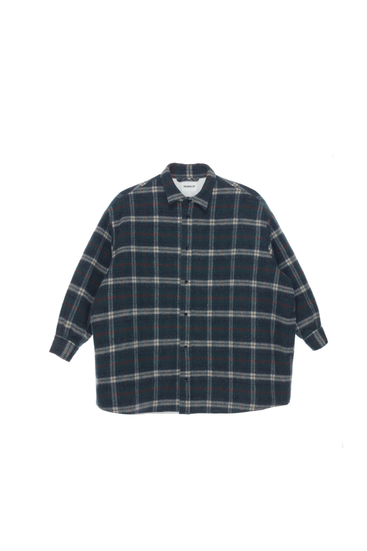 Checkered Loose Coat TMO25AWCO01GCH