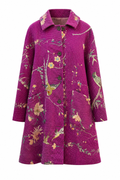 By walid Coat Fuchsia