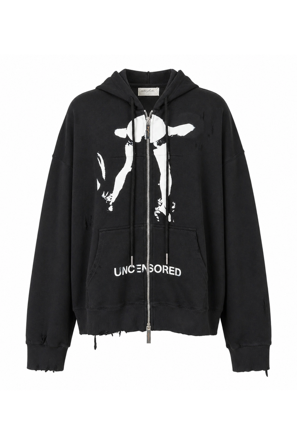 Matières Fécales Cul Hoodie Sclera Collection Black