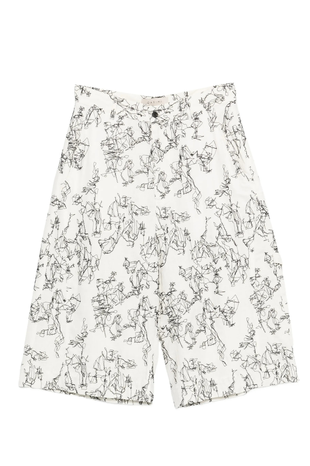 Qasimi embroidered bermuda shorts