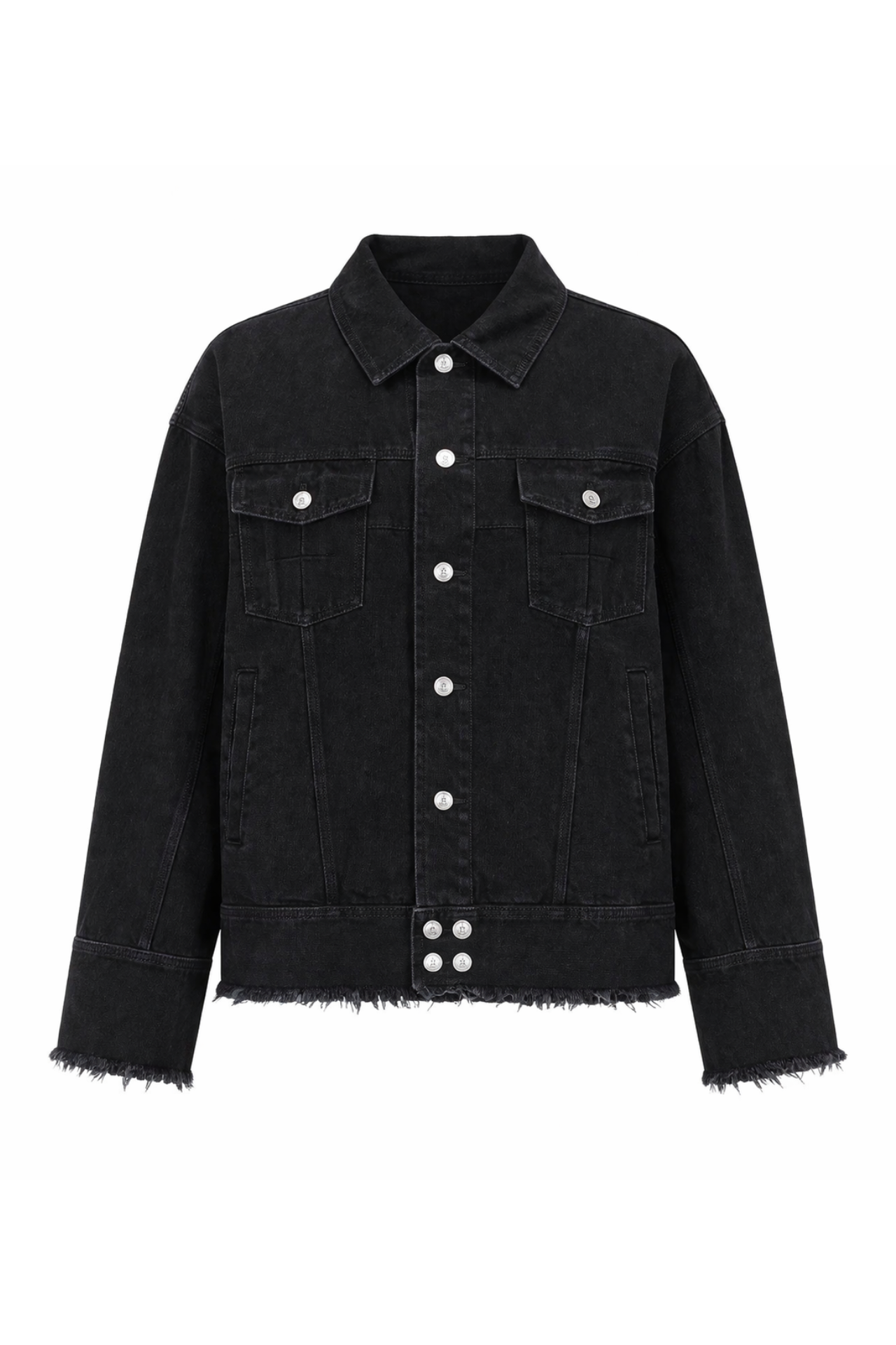 Matières Fécales Pierre M. Denim jacket Sclera Collection Black