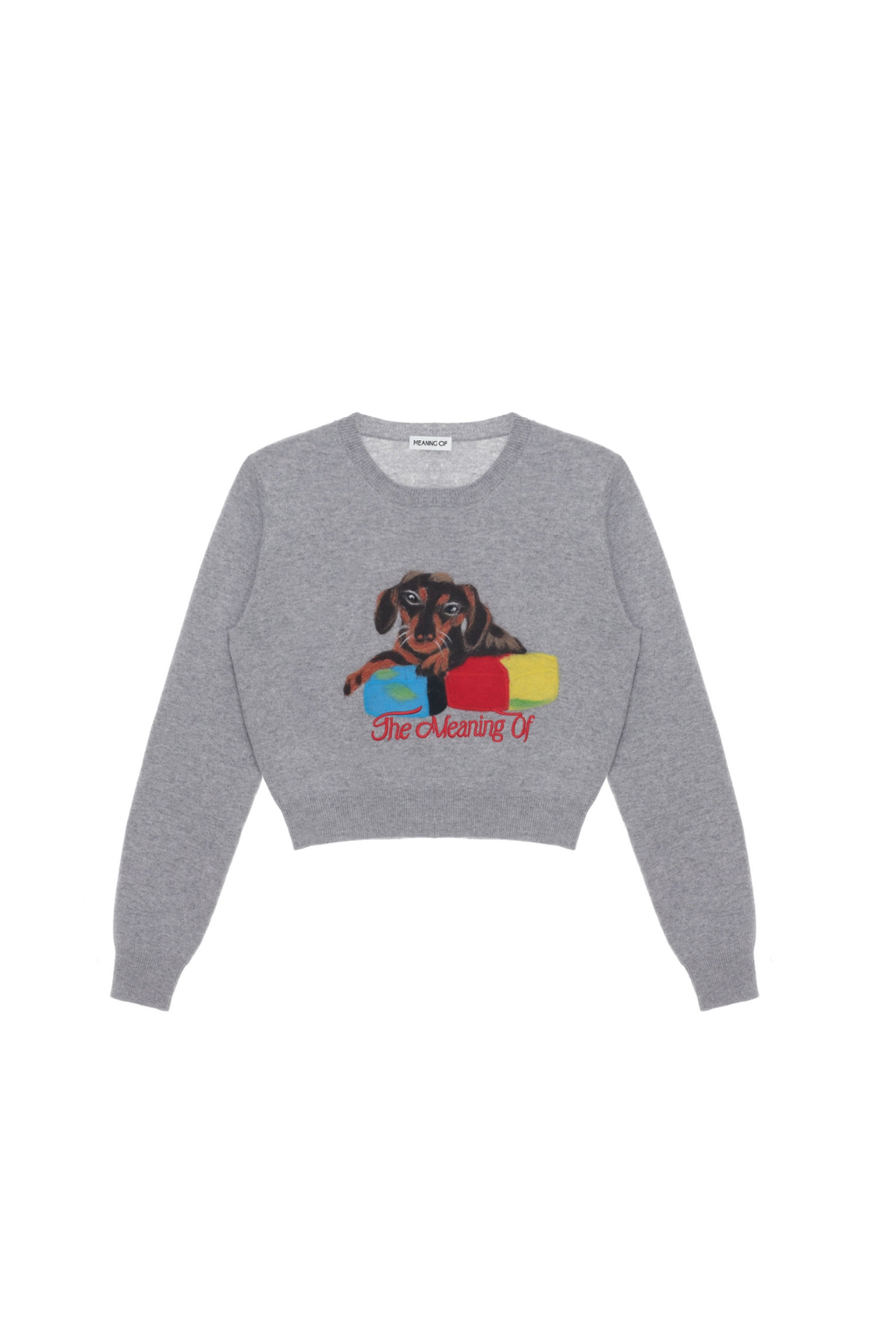 High-Waist Slim Sweater TMO25AWKN06LGR