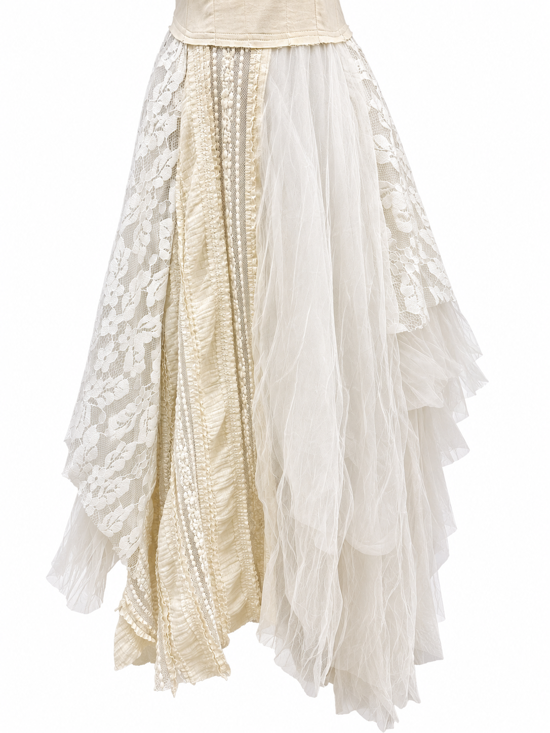 By Cookie H Lace Panels Dress