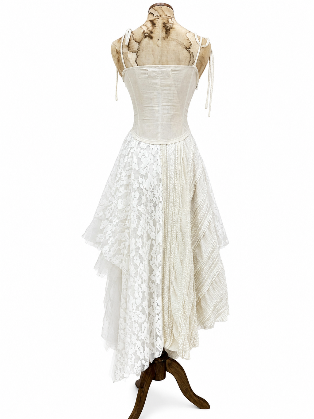 By Cookie H Lace Panels Dress