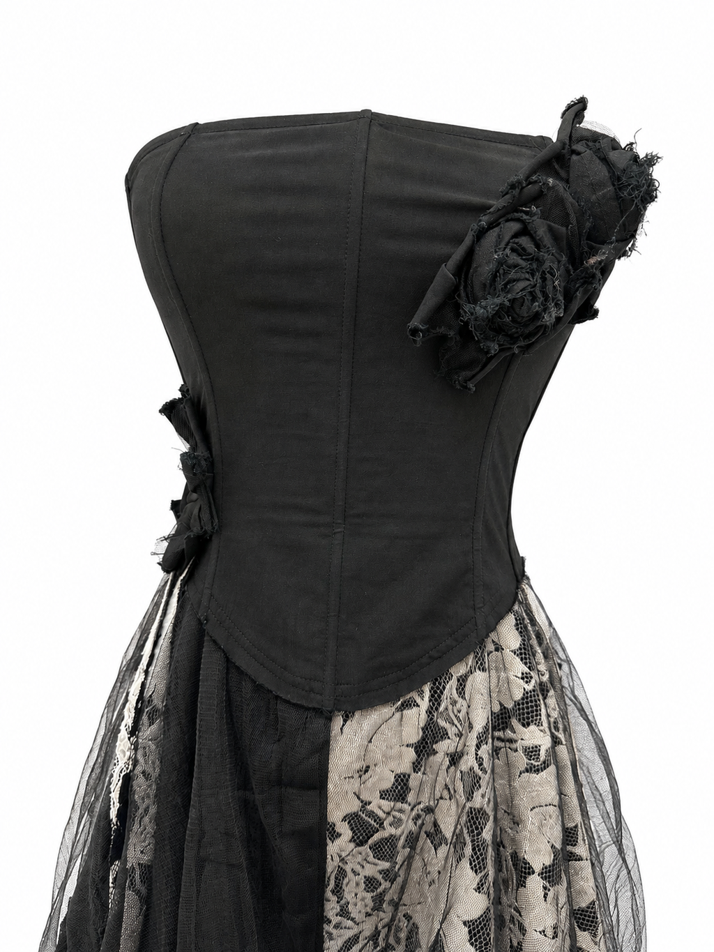 By Cookie H Corset Strapless Dress