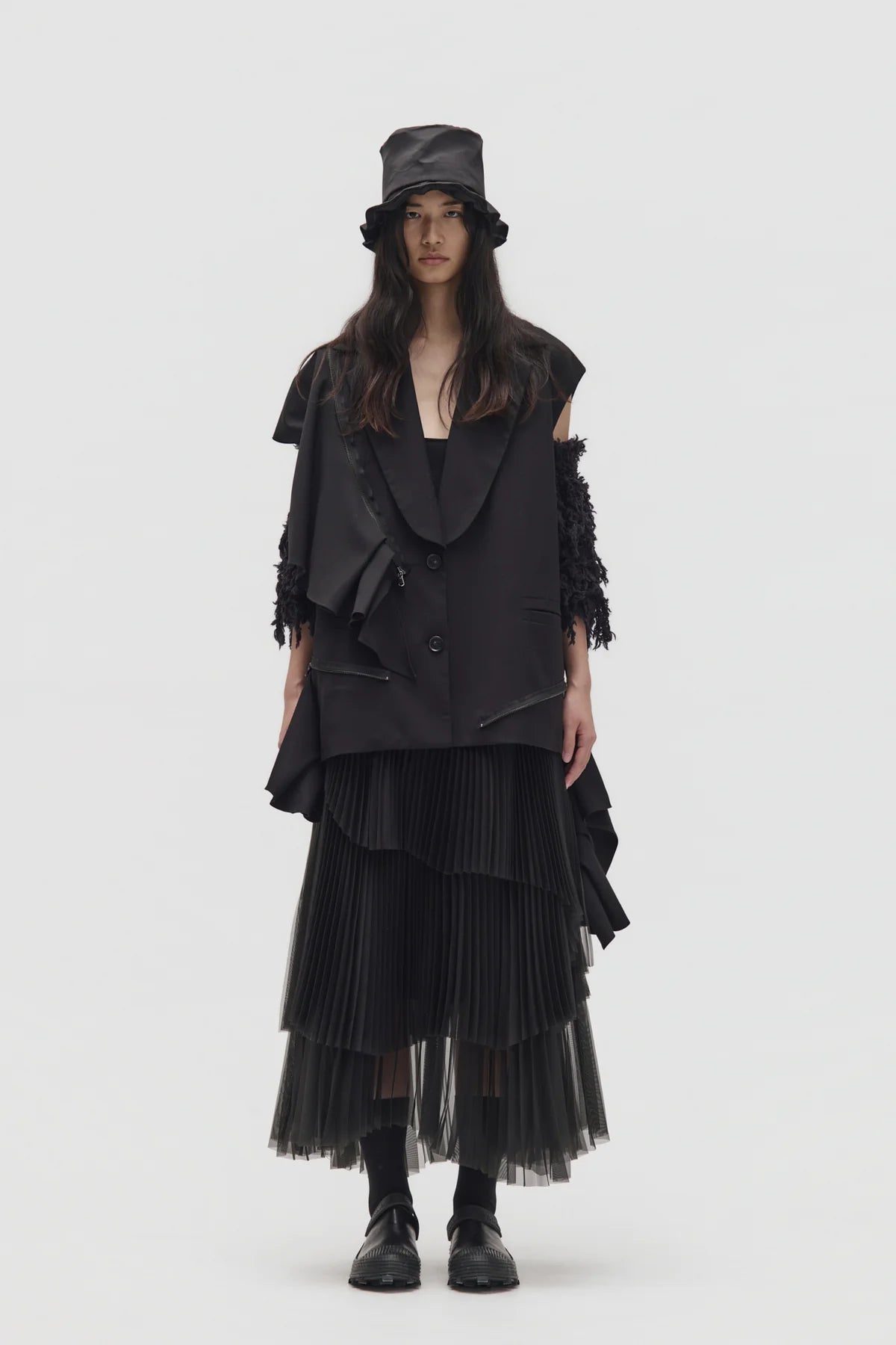 La vaca Loca - Terron Skirt in Black PRE-ORDER