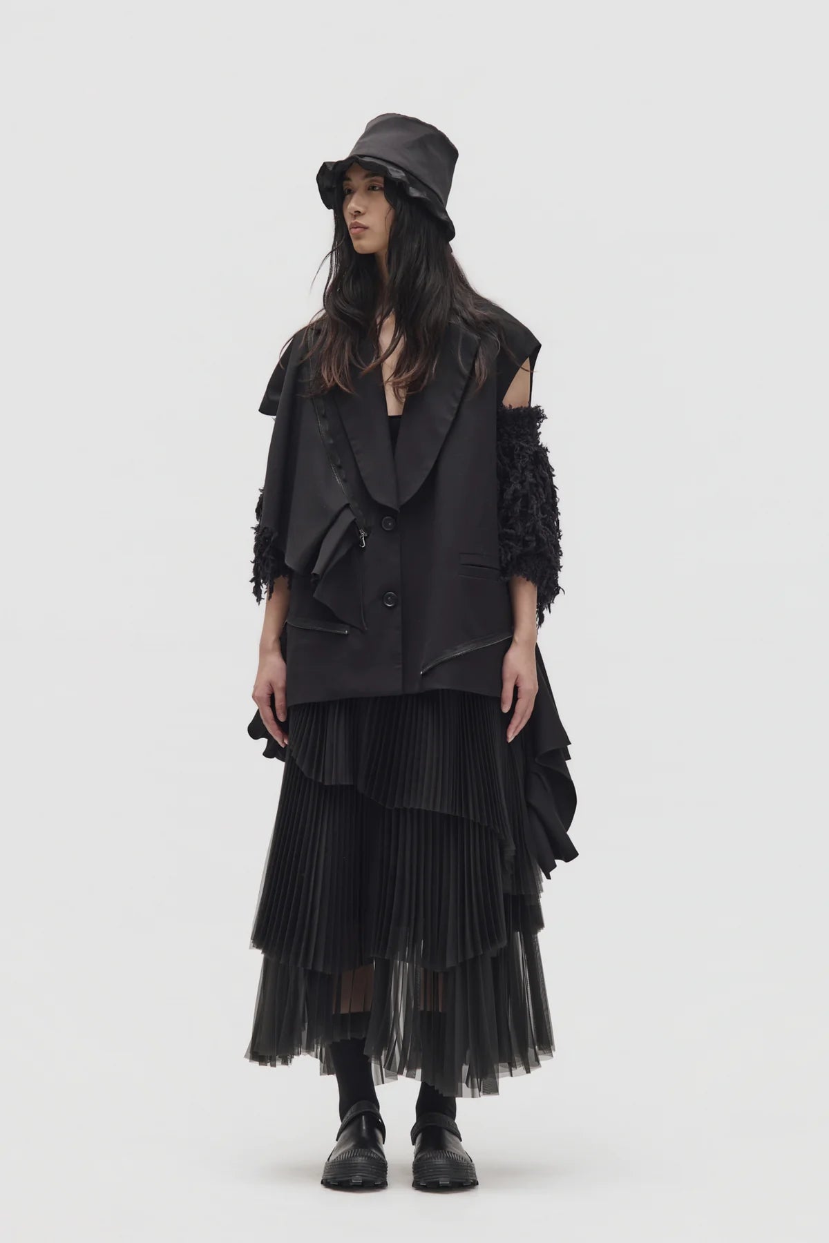 La vaca Loca - Terron Skirt in Black PRE-ORDER