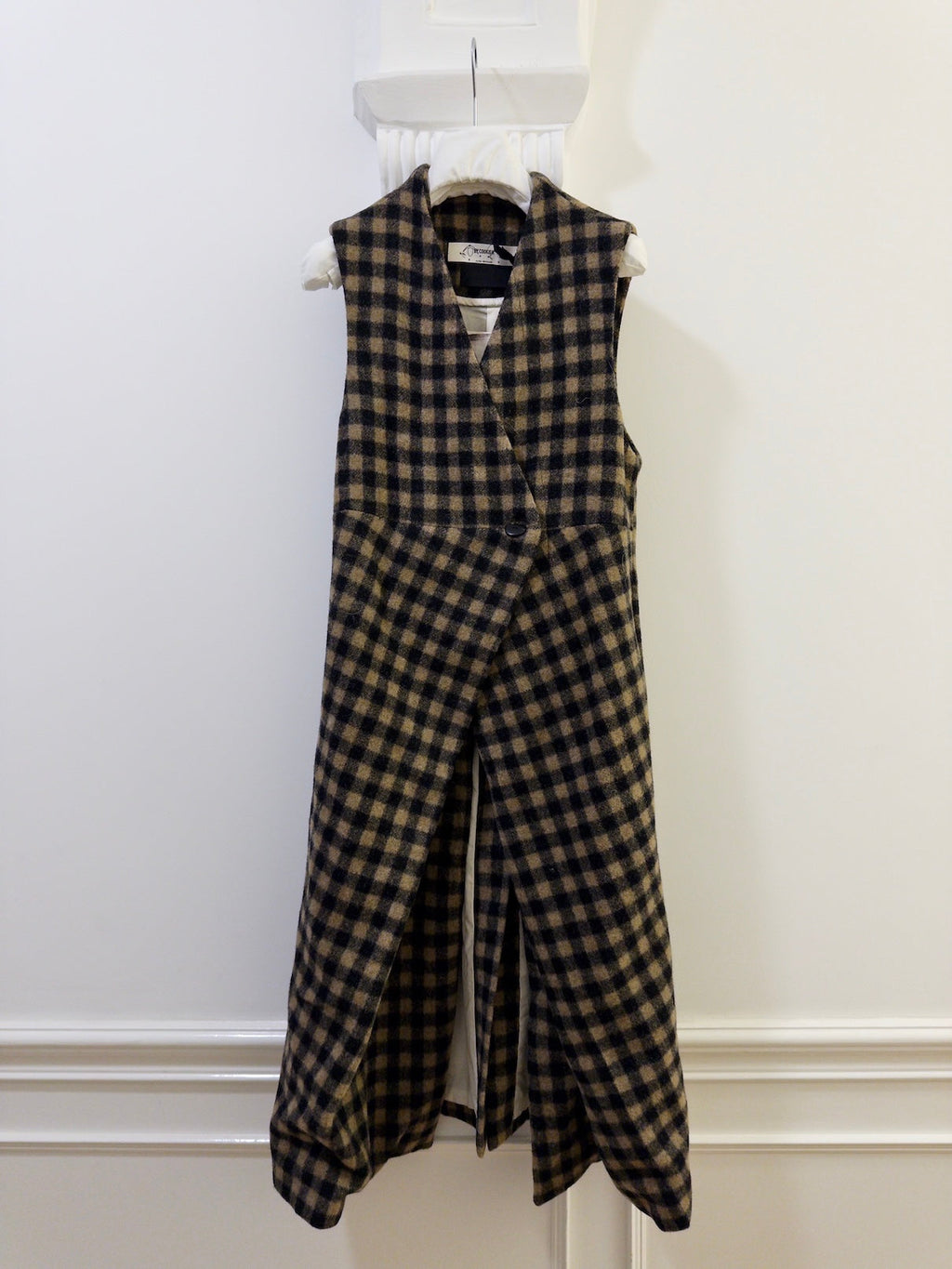 C473 Check Waistcoat