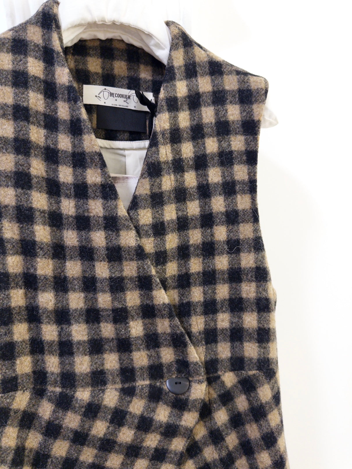 C473 Check Waistcoat