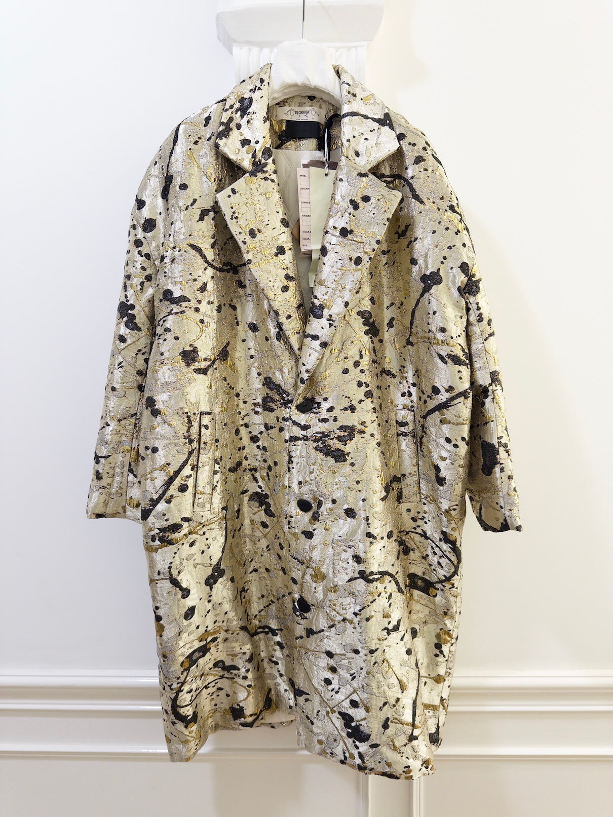 C528 Dropped Shoulder Coat