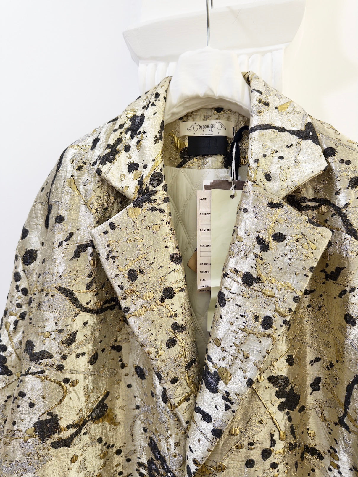 C528 Dropped Shoulder Coat