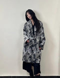C515 Abstract Thread Coat