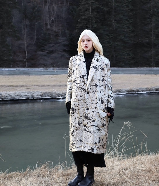 C528 Dropped Shoulder Coat