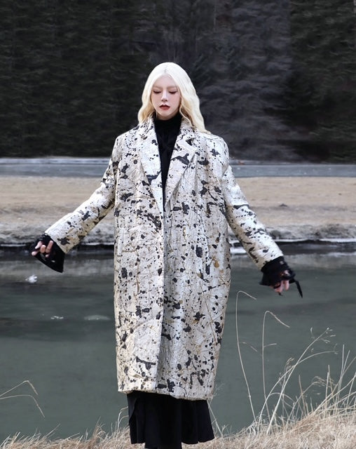 C528 Dropped Shoulder Coat