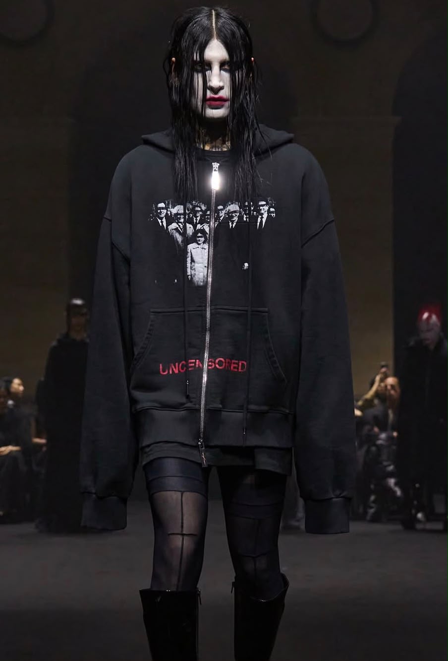 PRE-ORDER Matières Fécales Family Hoodie Black