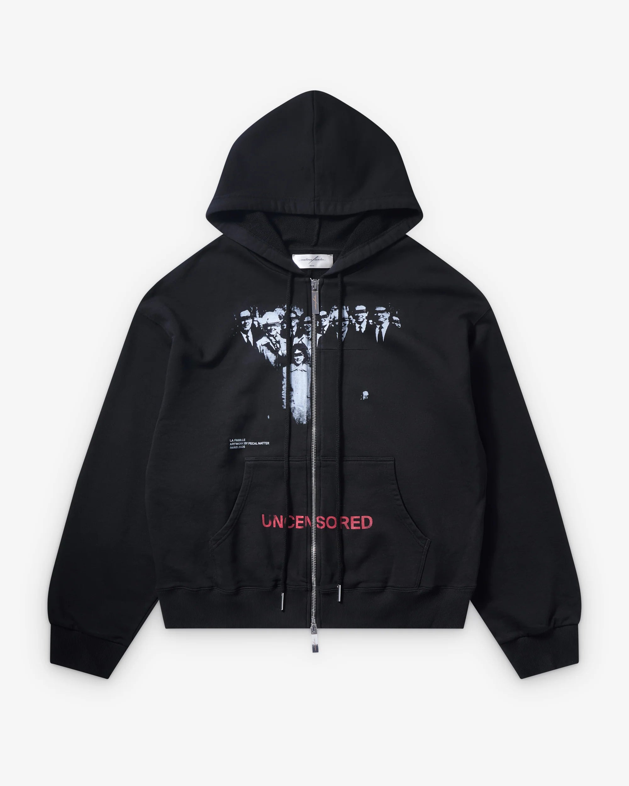 PRE-ORDER Matières Fécales Family Hoodie Black