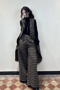 C473 Check Waistcoat
