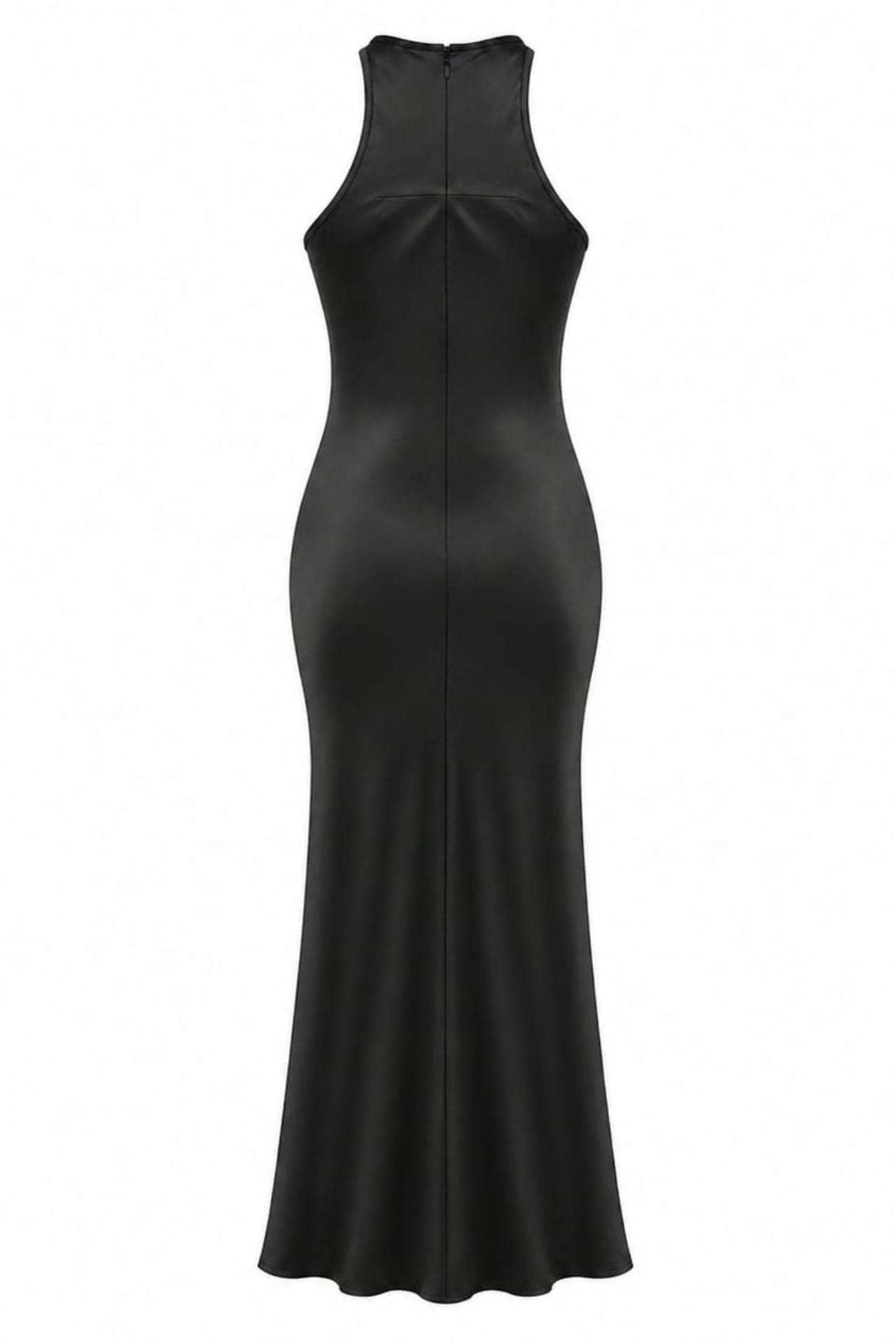 Matières Fécales Rose Slip Dress Black