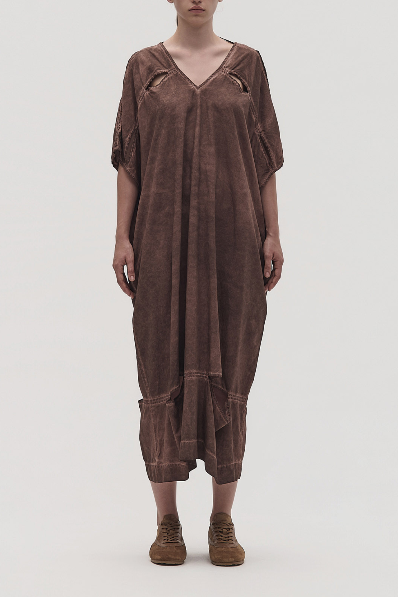 Celular Dress Brown