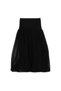 CFCL Overwrapped Pottery Skirt Black