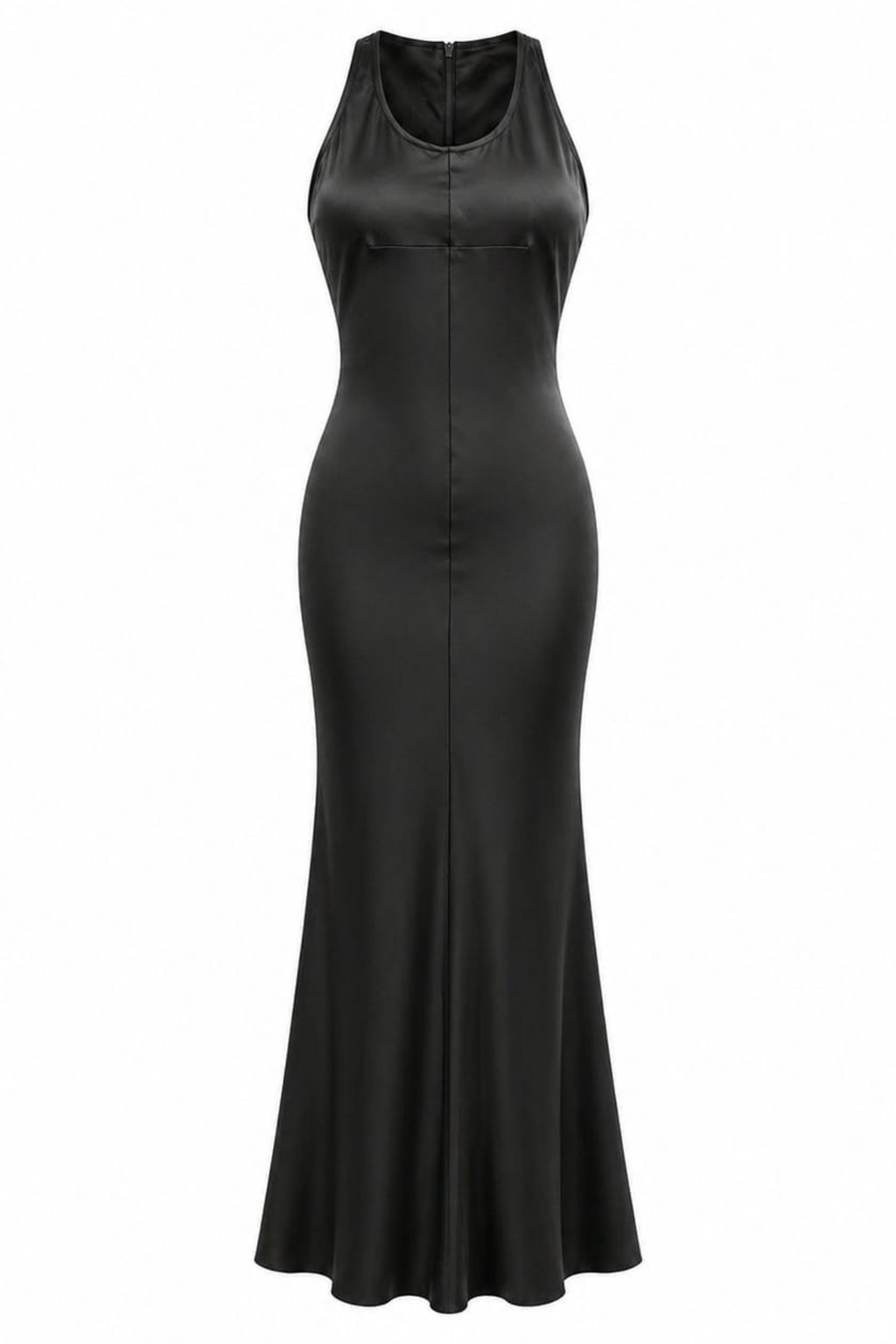 Matières Fécales Rose Slip Dress Black