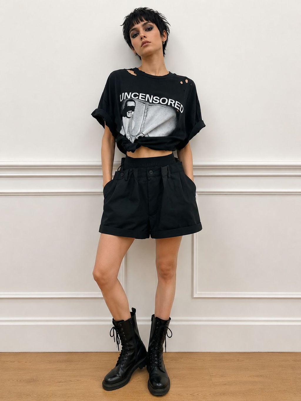 Matières Fécales Molinier T-Shirt – Sclera Black