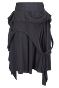 Alainpaul layered shorts black