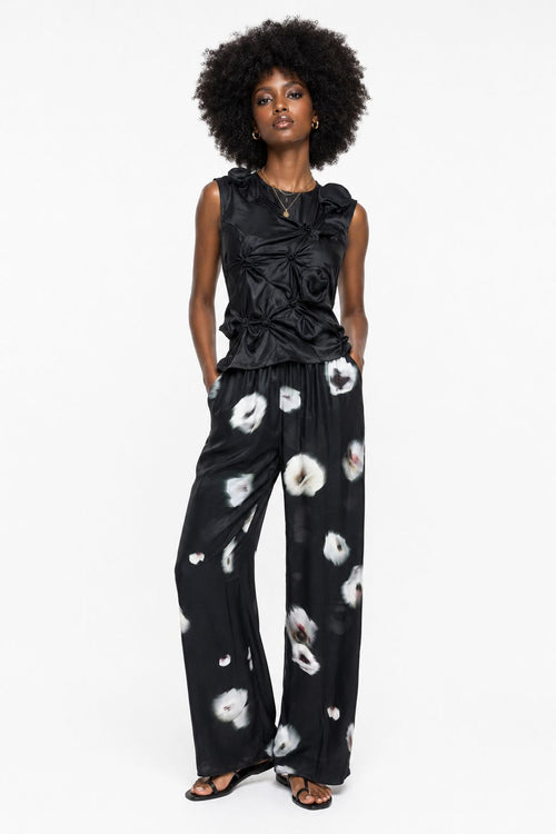 Alainpaul Floral Wide-Leg Trousers
