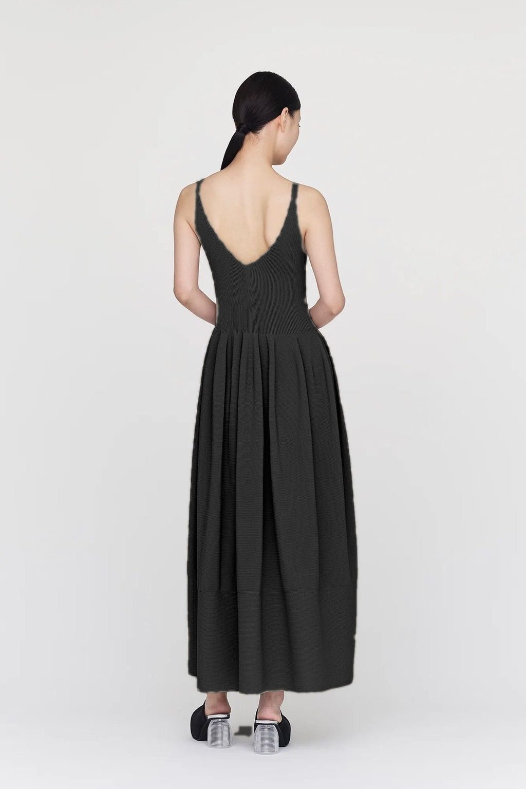 CFCL Rivulet Sleeveless Dress Black