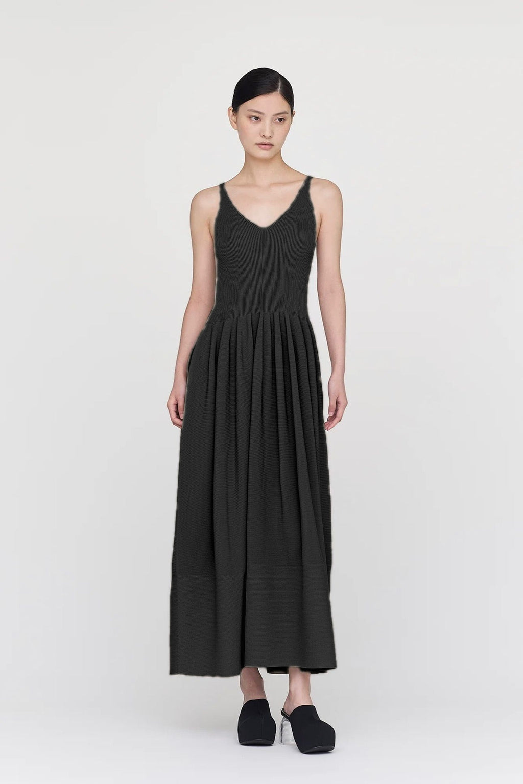CFCL Rivulet Sleeveless Dress Black