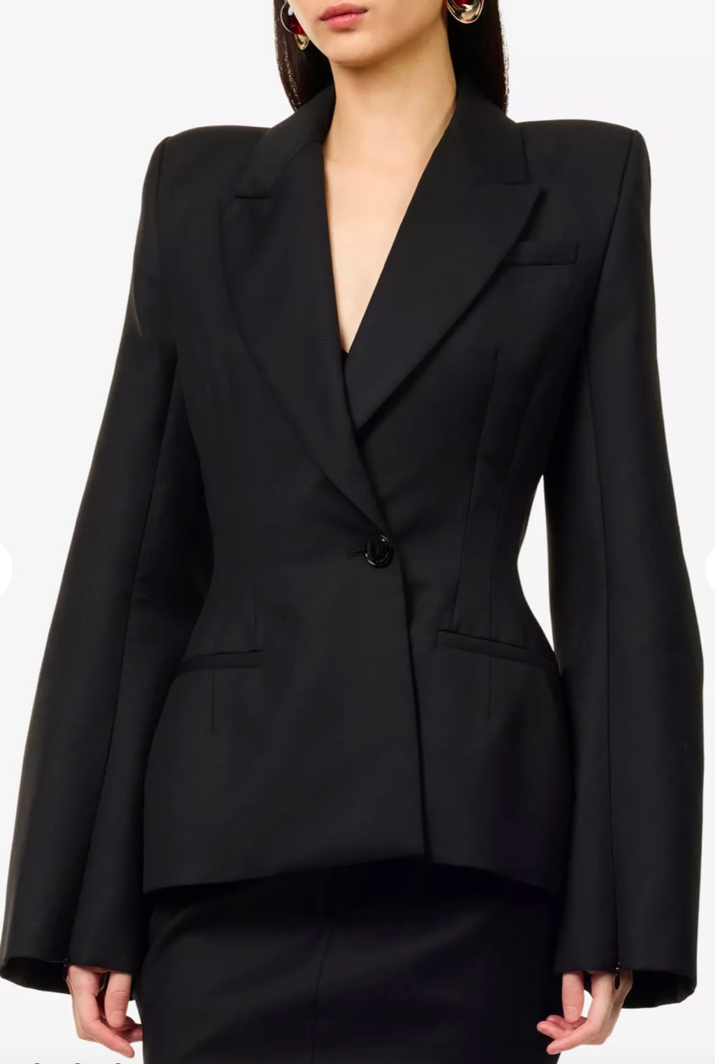 Matieres Fcales Madame H Single-Breasted Blazer