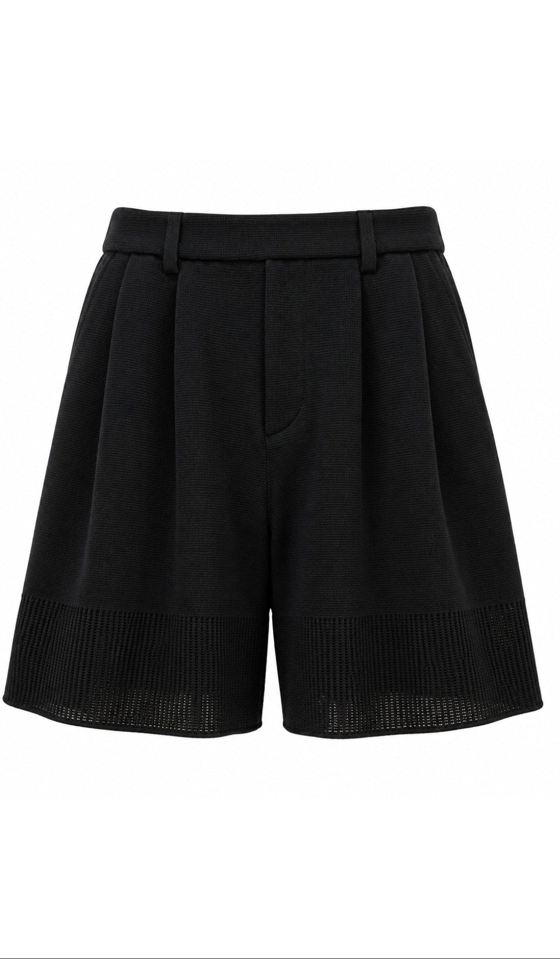 CFCL Waffle Lucent Shorts Black